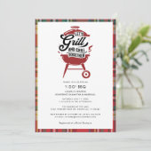 Pset I DO BBQ Couples Shower Engagement Party Kaart (Staand voorkant)