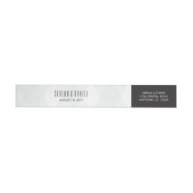 Pset-ish Modern Wedding Wraparound Labels