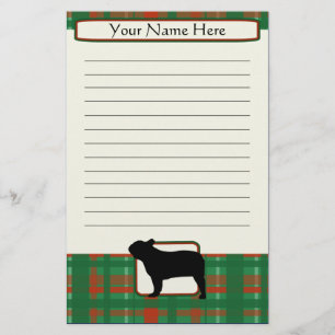 Pset-kerstfeest (Bulldog Stationery) Briefpapier