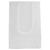 Pset-kerstfeestvreugde met Snowflakes Medium Cadeauzakje (Achterkant)