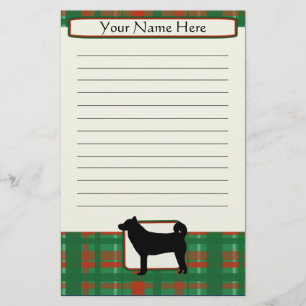 Pset Kerstmis Shiba Inu Stationery Briefpapier