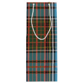 Pset Kerstmis Tartan Clan Anderson Wijn Cadeautas (Achterkant)