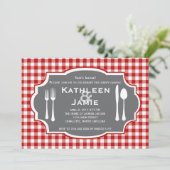 Pset Knife & Fork Uitnodiging (Staand voorkant)