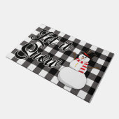 Pset laat Sneeuwdeklep sneeuwen Deurmat (Schuin)