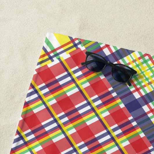 Pset Madras Persoonlijke handdoek (In situ)