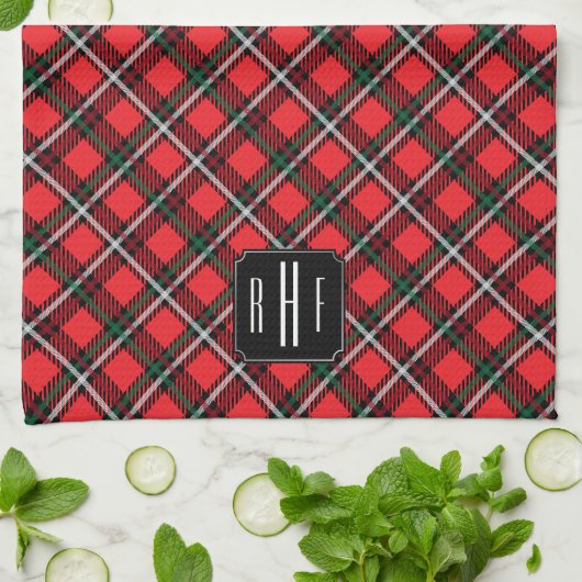 Pset - Monogram Kitchen Towel Theedoek (Gevouwen)