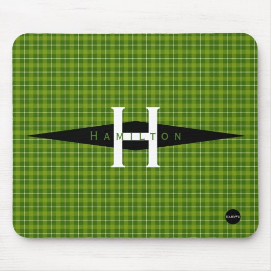 Pset Mousepad - HAMbyWG - groen Muismat (Voorkant)