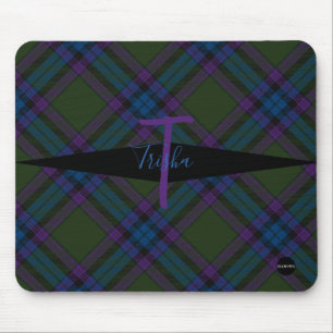 Pset Mousepad - HAMbyWG - Olijf, Paars Muismat