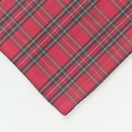 Pset Pattern Merry Kerstry Fleece Deken (Hoek)