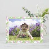 Pset Photo Lijst Invitation Kaart (Staand voorkant)