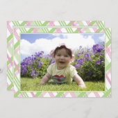 Pset Photo Lijst Invitation Kaart (Voorkant / Achterkant)