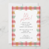 Pset Picnic in het Park Birthday Kaart (Voorkant)