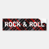 Pset Rock en Roll Bumpersticker (Voorkant)