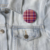 Pset, rood, wit, blauwe kleur. 01-BUTTON Ronde Button 5,7 Cm (In situ)