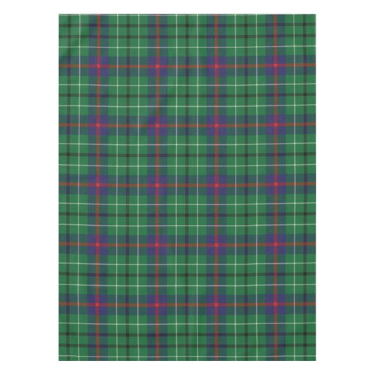 Pset Rustic Clan Duncan Tartan Tafelkleed (Voorkant)