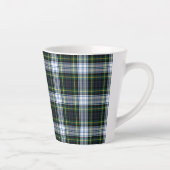 Pset Rustic Tartan Clan Gordon Elegant Latte Mok (Rechts)
