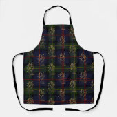 Pset Rustic Tartan Clan Malcolm Kerstfamilie Schort (Voorkant)