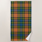 Pset Rustic Tartan Clan Murray Elegant Strandlaken (Voorkant)