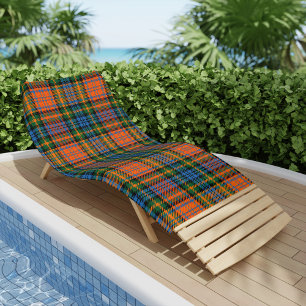 Pset Rustic Tartan Clan Murray Elegant Strandlaken