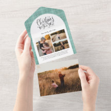 Pset Santa Kerstmis Green Pink 4 Photo Holiday