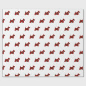 Pset Scottie Dog Cadeaupapier (Vlak)