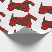 Pset Scottie Dog Cadeaupapier (Hoek)