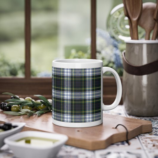Pset Scottish Clan Gordon Green White Check Koffiemok