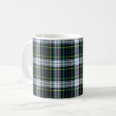Pset Scottish Clan Gordon Green White Check Koffiemok (Voorkant links)