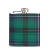 Pset Scottish Clan Henderson Green Black Check Heupfles (Voorkant)
