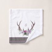 Pset Scottish Pattern Bad Handdoek (Wasdoekje)