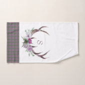 Pset Scottish Pattern Bad Handdoek (Handdoek)