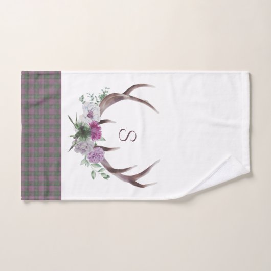 Pset Scottish Pattern Bad Handdoek (Handdoek)