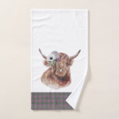 Pset Scottish Pattern Bad Handdoek (Handdoek)