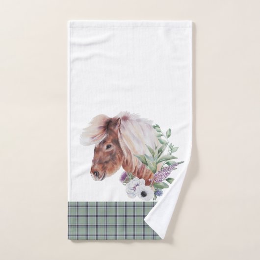 Pset Scottish Pattern Bad Handdoek (Handdoek)