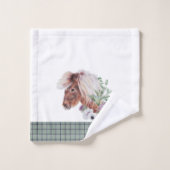 Pset Scottish Pattern Bad Handdoek (Wasdoekje)