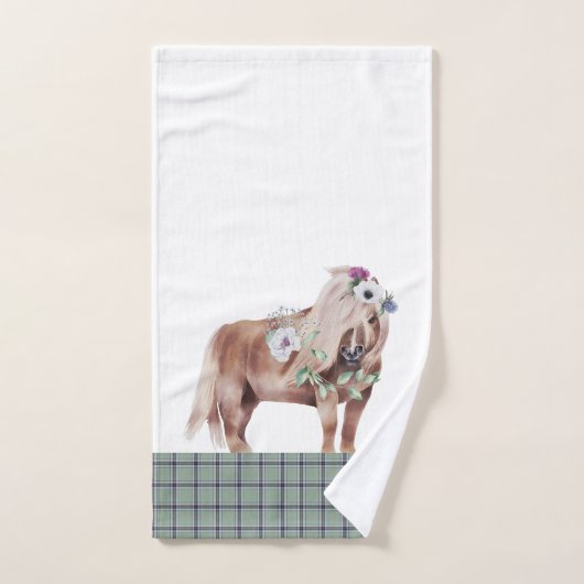 Pset Scottish Pattern Bad Handdoek (Handdoek)