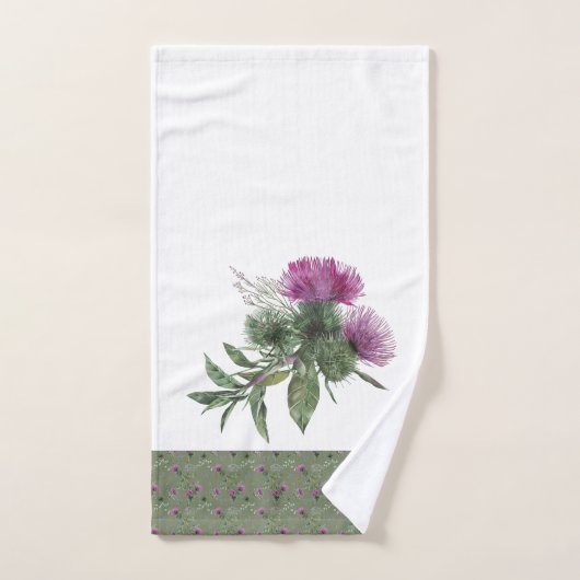 Pset Scottish Pattern Bad Handdoek (Handdoek)