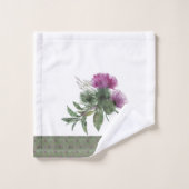 Pset Scottish Pattern Bad Handdoek (Wasdoekje)