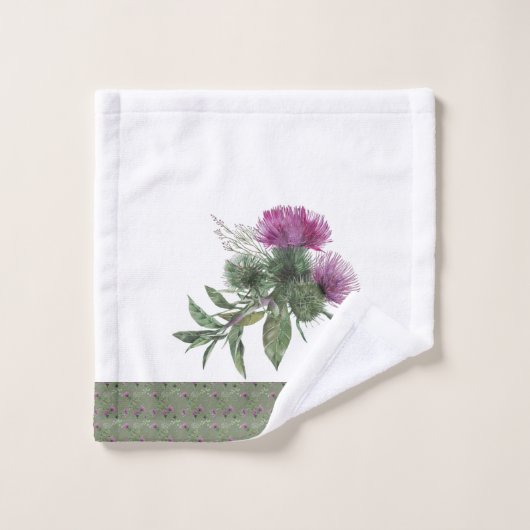 Pset Scottish Pattern Bad Handdoek (Wasdoekje)