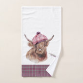 Pset Scottish Pattern Bad Handdoek (Handdoek)