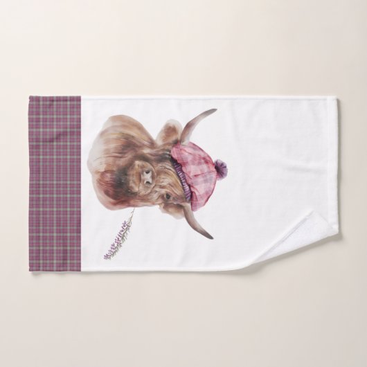 Pset Scottish Pattern Bad Handdoek (Handdoek)