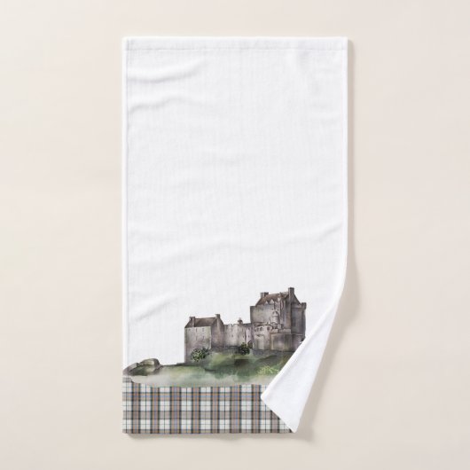 Pset Scottish Pattern Bad Handdoek (Handdoek)