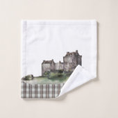 Pset Scottish Pattern Bad Handdoek (Wasdoekje)