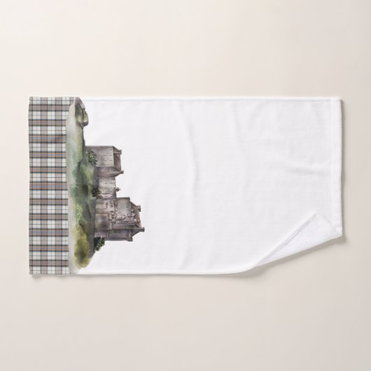 Pset Scottish Pattern Bad Handdoek (Handdoek)