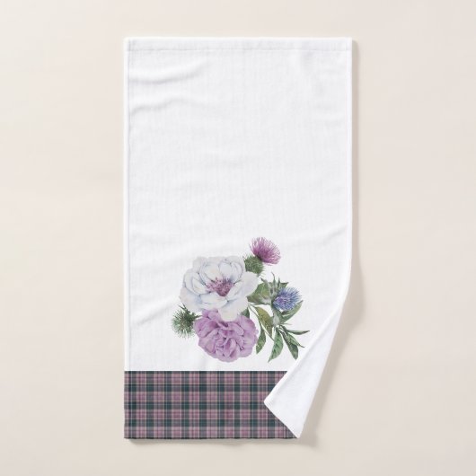 Pset Scottish Pattern Bad Handdoek (Handdoek)