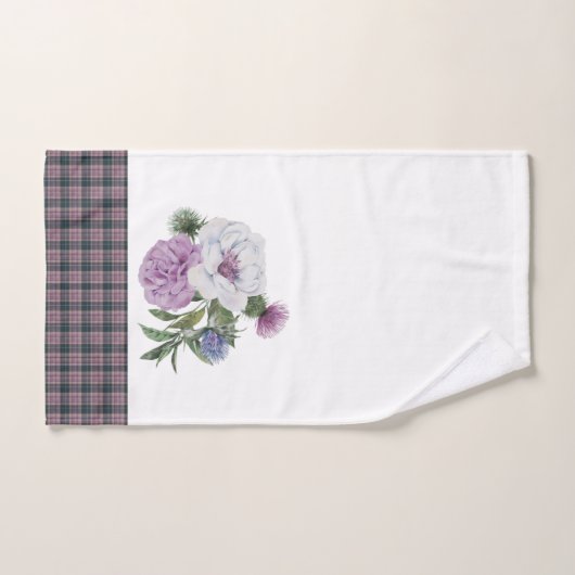 Pset Scottish Pattern Bad Handdoek (Handdoek)