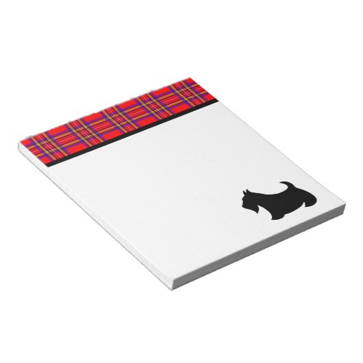 Pset Scottish Terrier Notitieblok (Schuin)