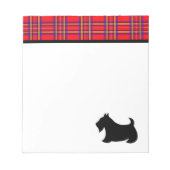 Pset Scottish Terrier Notitieblok (Voorkant)