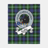 Pset Sherpa Blanket Baillie Classic Clan Scottish Fleece Deken (Voorkant)