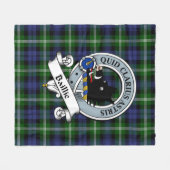 Pset Sherpa Blanket Baillie Classic Clan Scottish Fleece Deken (Voorkant (Horizontaal))